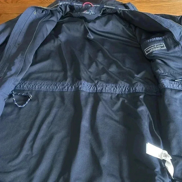 Vineyard Vines long, insulated, drawstring HTF utility jacket women’s small - Picture 13 of 15